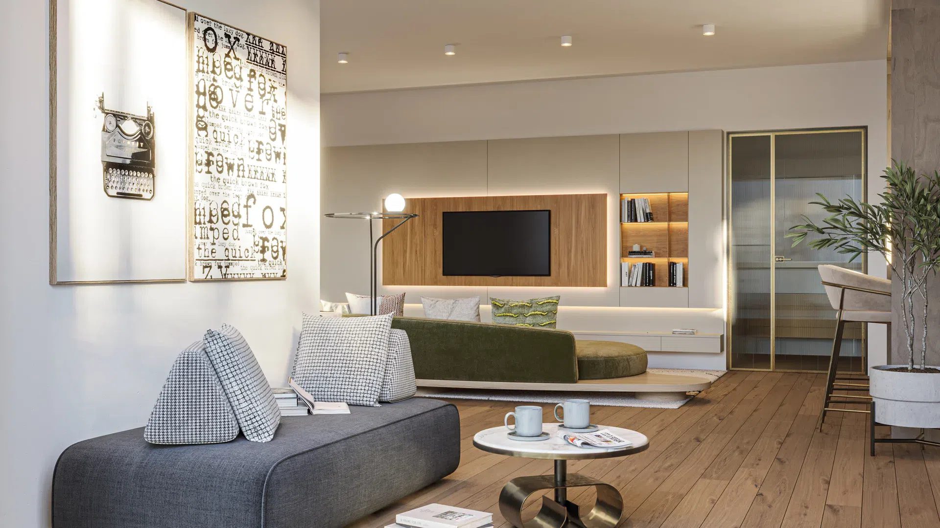 Baschenis 8 Bergamo living